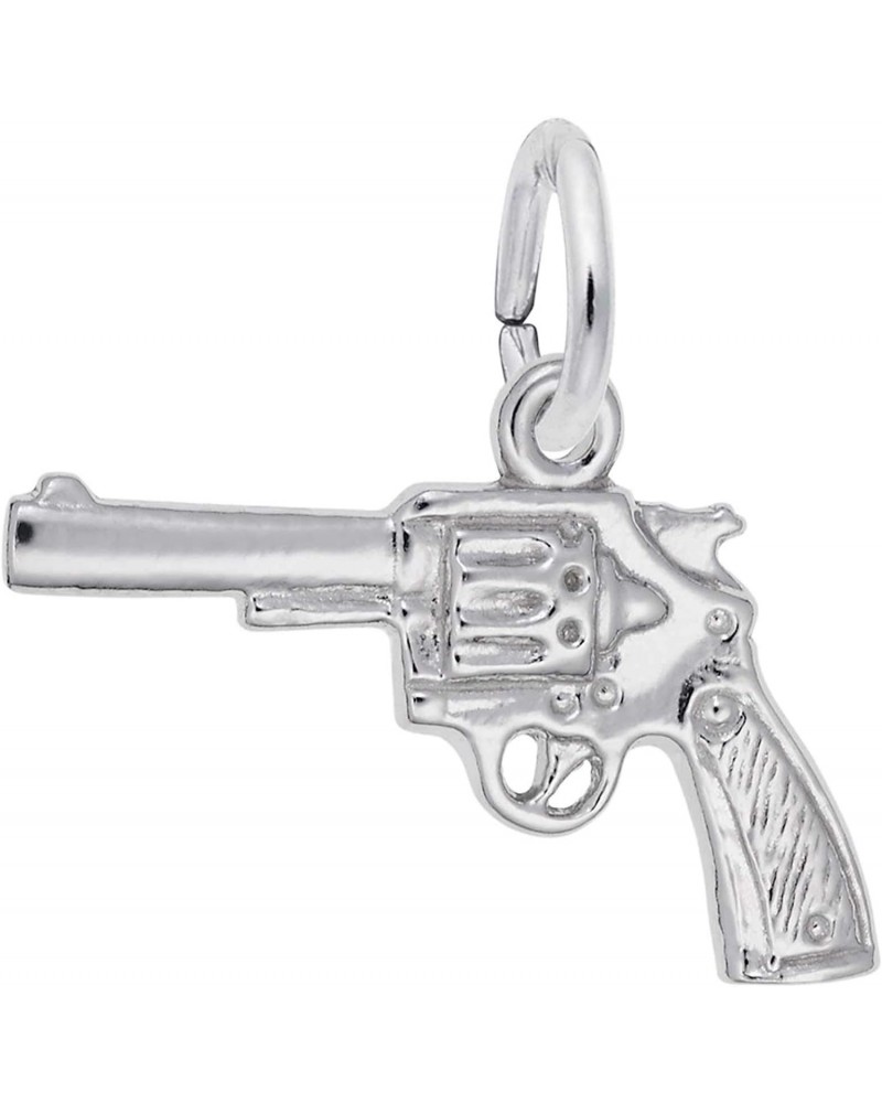 Gun Charm, Sterling Silver $11.55 Bracelets