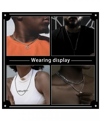 Square Rolo Chain Necklace Stainless Steel Round Box Necklace for Men & Women 2mm Wide 24 Inches $11.81 Necklaces