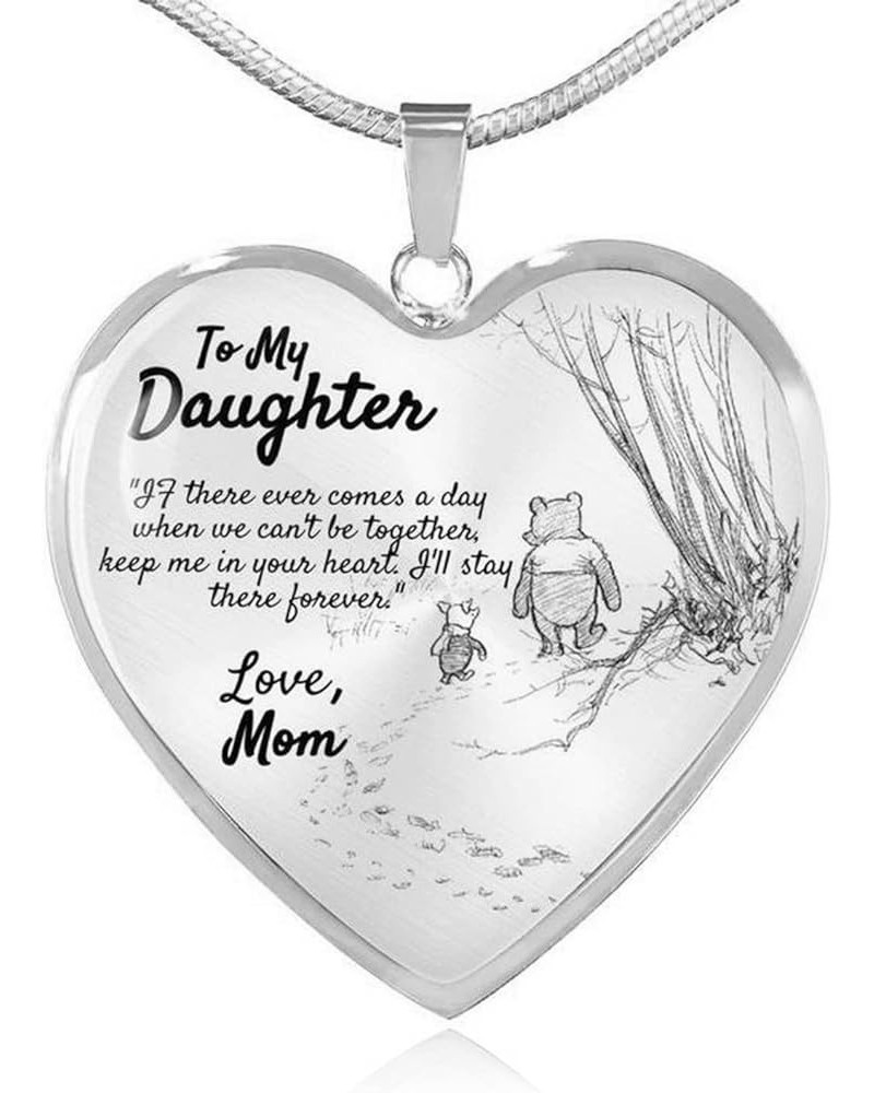 To My Daughter Necklaces Mother Daughter Necklaces Bonus Mom Necklace Gifts for Mother Bonus Mom Daughter Birthday Gifts for ...