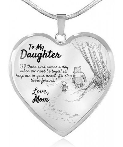 To My Daughter Necklaces Mother Daughter Necklaces Bonus Mom Necklace Gifts for Mother Bonus Mom Daughter Birthday Gifts for ...