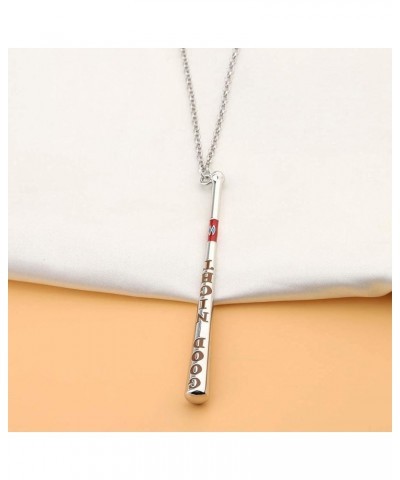 Good Night 3D Golden Baseball Bat Joker Pendant Gift For Fans Baseball-nk-S $9.29 Necklaces