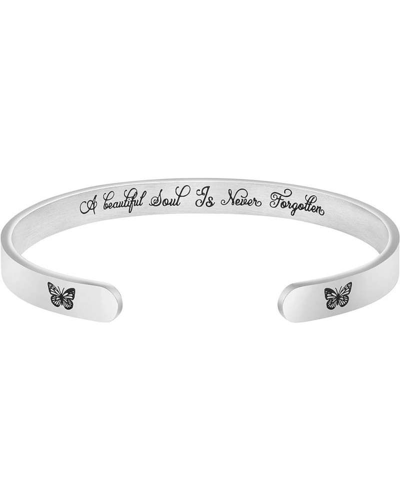 ???????? ???????? for Women In Memory of Jewelry Gift Sympathy Remembering Loss of One You Loved Cuff Bracelets A beautiful a...