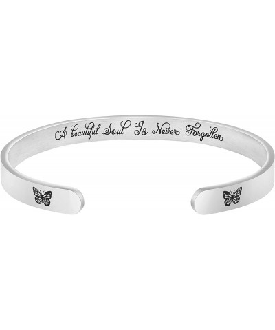 ???????? ???????? for Women In Memory of Jewelry Gift Sympathy Remembering Loss of One You Loved Cuff Bracelets A beautiful a...