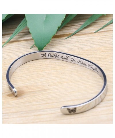 ???????? ???????? for Women In Memory of Jewelry Gift Sympathy Remembering Loss of One You Loved Cuff Bracelets A beautiful a...