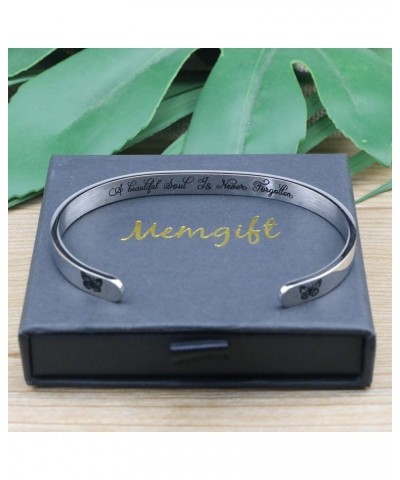 ???????? ???????? for Women In Memory of Jewelry Gift Sympathy Remembering Loss of One You Loved Cuff Bracelets A beautiful a...