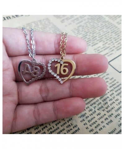 Stainless Steel Birth Year Number 10 to 99 Necklace Birthday Gift Anniversary Jewelry for Women 72 $13.03 Necklaces