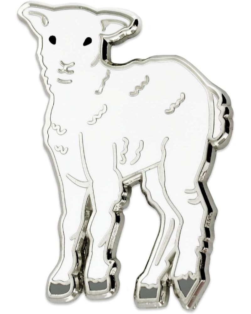 Cute Farm Animal Enamel Lapel Pin… 5 Pack White Lamb $20.93 Others