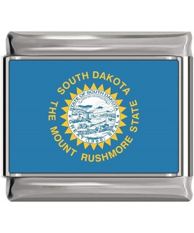 New Charms State Flag Photo Italian Charm Charm - US States South Dakota $7.77 Bracelets