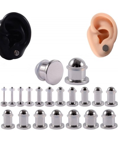 Stainless Steel Tunnels for Ears, Plugs Gauges Elegant Solid Cylinder Ear Cool Jewelry for Womens Mens Punk Gift 0G(7.5mm) $7...