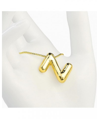 Womens Fashion Initial Necklace, Dainty Letter Necklace Gold Pendant Necklace for Women Girls Trendy Z Gold $7.94 Necklaces