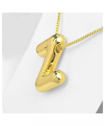 Womens Fashion Initial Necklace, Dainty Letter Necklace Gold Pendant Necklace for Women Girls Trendy Z Gold $7.94 Necklaces