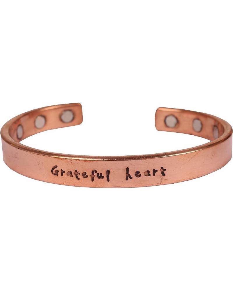 Inspirational Copper Engraved Magnetic Bracelets for Teen Girls/Women-Personalized Jewelry Gifts for Best Friend/Mom/Daughter...