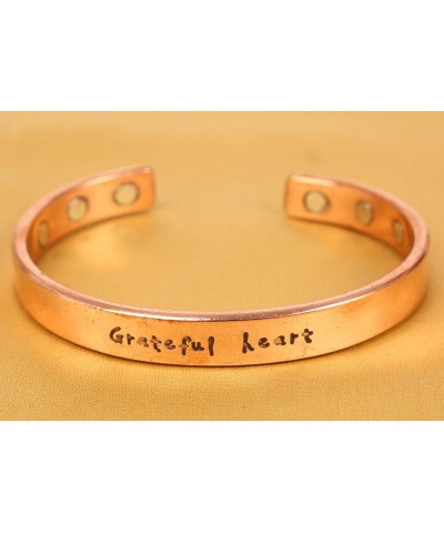 Inspirational Copper Engraved Magnetic Bracelets for Teen Girls/Women-Personalized Jewelry Gifts for Best Friend/Mom/Daughter...