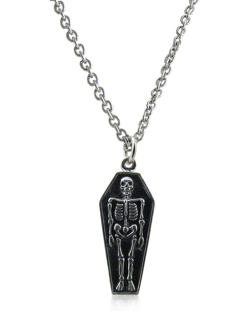 Unique Skull Charm Pendant Necklaces COFFIN $18.60 Necklaces