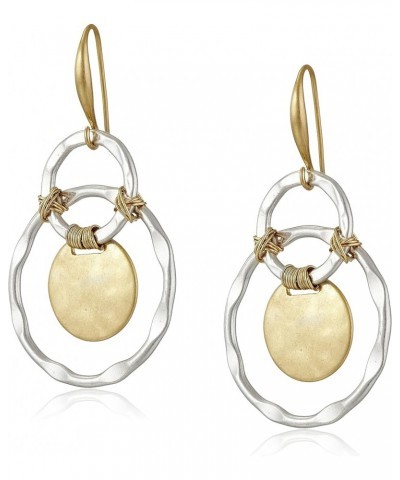 Robert Lee Morris Wire Wrapped Orbital Circle Drop Earrings $15.57 Earrings