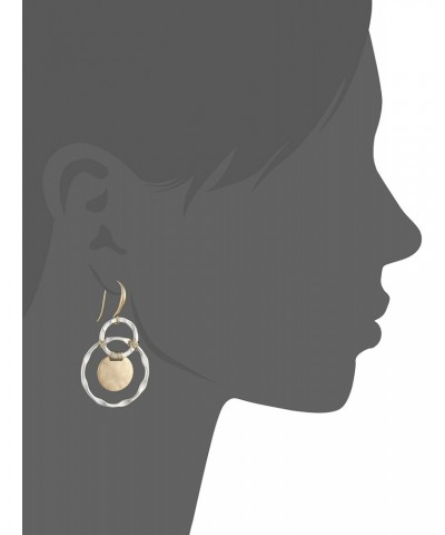 Robert Lee Morris Wire Wrapped Orbital Circle Drop Earrings $15.57 Earrings