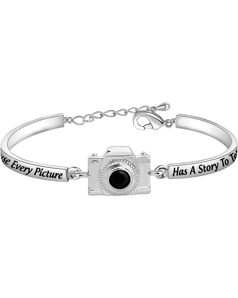 Photograph Bracelet Camera Charm Because Every Picture Has a Story to Tell Photography Gifts for Photographers Women Best Fri...