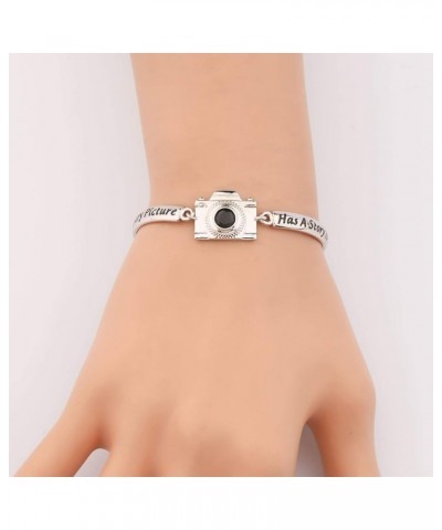 Photograph Bracelet Camera Charm Because Every Picture Has a Story to Tell Photography Gifts for Photographers Women Best Fri...