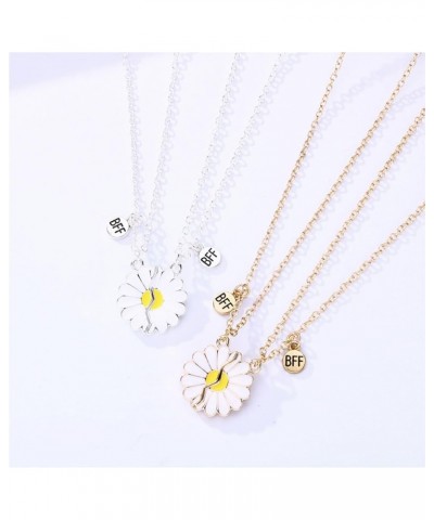 Stainless Steel His and Her Heart Lock Key Matching Puzzle Couples Pendant Necklace Silver-Match Daisy $8.45 Necklaces