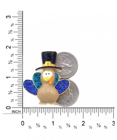 Pilgrim Hat Turkey Brooch Pin Necklace Pendant Thanksgiving Jewelry $10.63 Brooches & Pins