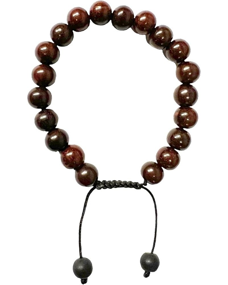 Original Tibetan Buddhist Beads Prayer Mala Meditation Adjustable Bracelet RoseWd- 8mm $9.33 Bracelets