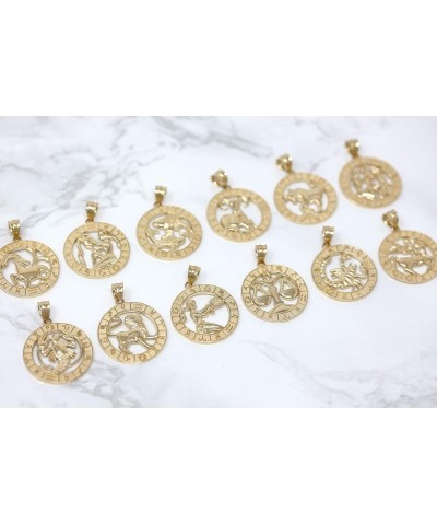 14k Yellow Gold Zodiac Pendant Necklace 22.0 Inches Libra $92.39 Necklaces