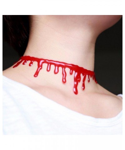 2Pcs Halloween Costumes Vampire Blood Drip Choker Necklace Party Cosplay Decorations Joke Gifts Woman Fashion Jewelry $5.93 N...