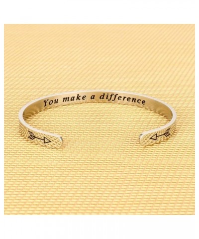 Bracelets for Women Girls, Quote Mantra Bracelet Funny Inspirational Jewelry Gifts for Best Friend, Mom, Daughter, Son, Siste...