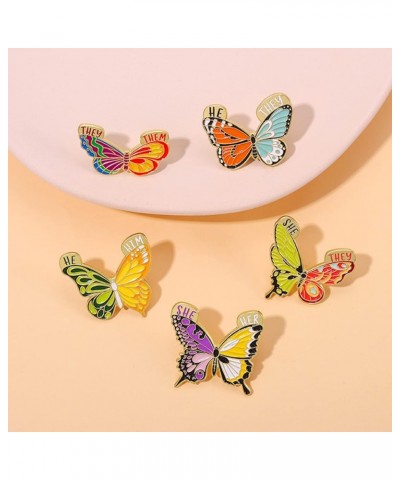 Cute Animal Enamel Brooch Pins for Women Men,Butterfly Frog Bee Cat Enamel Pins for Jackets Backpacks Cartoon Enamel Brooches...