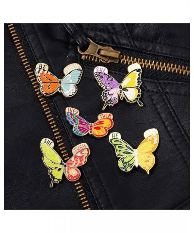 Cute Animal Enamel Brooch Pins for Women Men,Butterfly Frog Bee Cat Enamel Pins for Jackets Backpacks Cartoon Enamel Brooches...