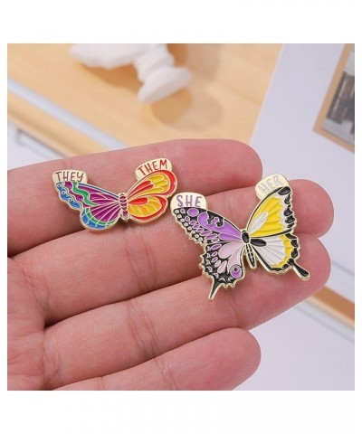 Cute Animal Enamel Brooch Pins for Women Men,Butterfly Frog Bee Cat Enamel Pins for Jackets Backpacks Cartoon Enamel Brooches...