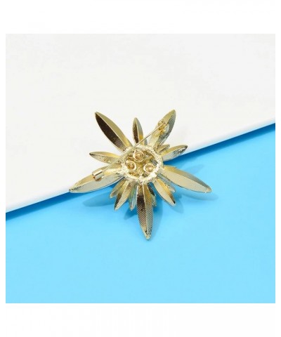 Rhinestone Star Snowflake Brooch Winter Pin Christmas Jewelry Coat Accessories As shown As Shown $102.86 Brooches & Pins