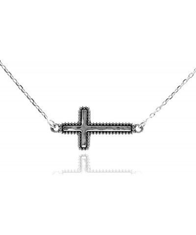 Cross Necklace For Women 925 Sterling Silver Necklace For Women Silver Chain Necklace Cross Pendant Cross Pendant Charm Neckl...