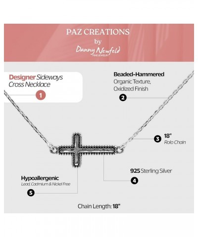 Cross Necklace For Women 925 Sterling Silver Necklace For Women Silver Chain Necklace Cross Pendant Cross Pendant Charm Neckl...