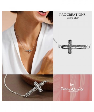 Cross Necklace For Women 925 Sterling Silver Necklace For Women Silver Chain Necklace Cross Pendant Cross Pendant Charm Neckl...