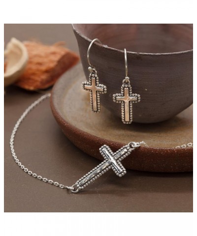 Cross Necklace For Women 925 Sterling Silver Necklace For Women Silver Chain Necklace Cross Pendant Cross Pendant Charm Neckl...