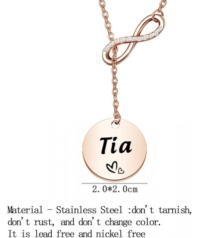 Gigi Necklace Lola Necklace Great Grandma Gift Birthday Gifts for Grandma Godmother Gift Family Jewelry RG Tia $10.07 Pendants