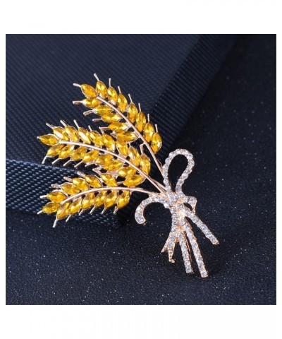 Brooches and Pins for Women Fashion Jewelry Fashion Accessories Sweater Wheat-Ear Brooch Ladies Jewelry For Women As Show $8....