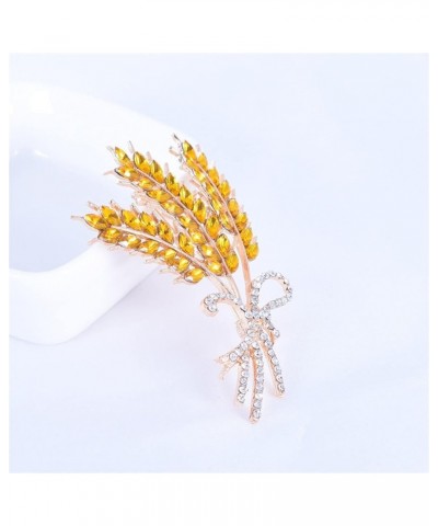 Brooches and Pins for Women Fashion Jewelry Fashion Accessories Sweater Wheat-Ear Brooch Ladies Jewelry For Women As Show $8....