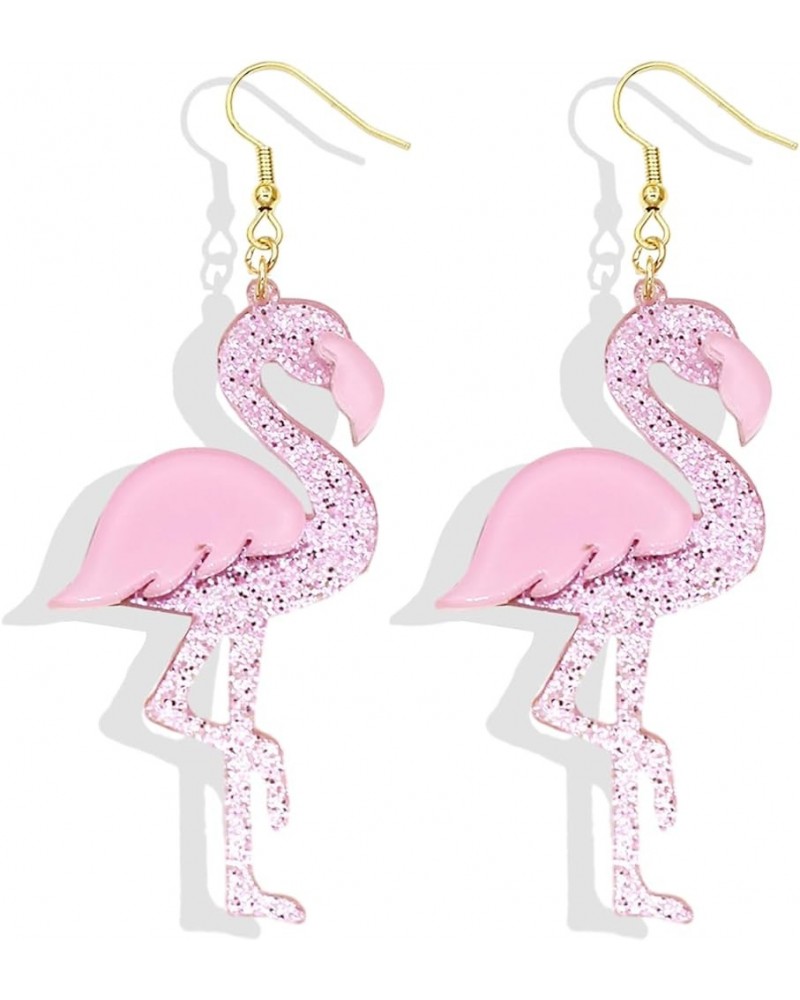 Candy Cane Earrings for Women Christmas Flamingo Earring Christmas Tree Earrings Christmas Gifts for Teen Girls 2023 I2:pink ...