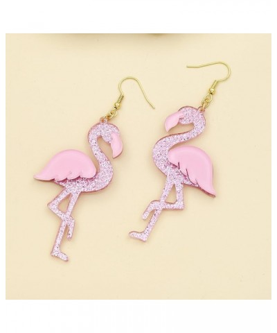 Candy Cane Earrings for Women Christmas Flamingo Earring Christmas Tree Earrings Christmas Gifts for Teen Girls 2023 I2:pink ...