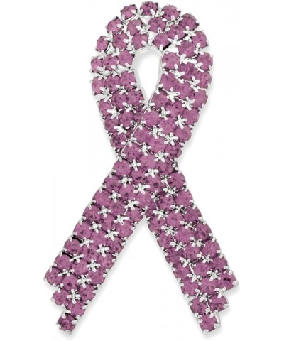 Domestic Violence Awareness 1 Piece Purple Rhinestone Ribbon $89.10 Others