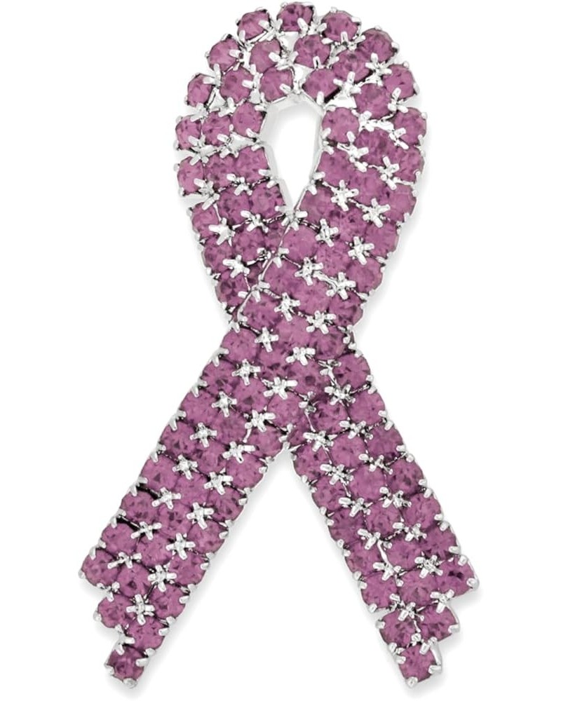 Domestic Violence Awareness 1 Piece Purple Rhinestone Ribbon $89.10 Others