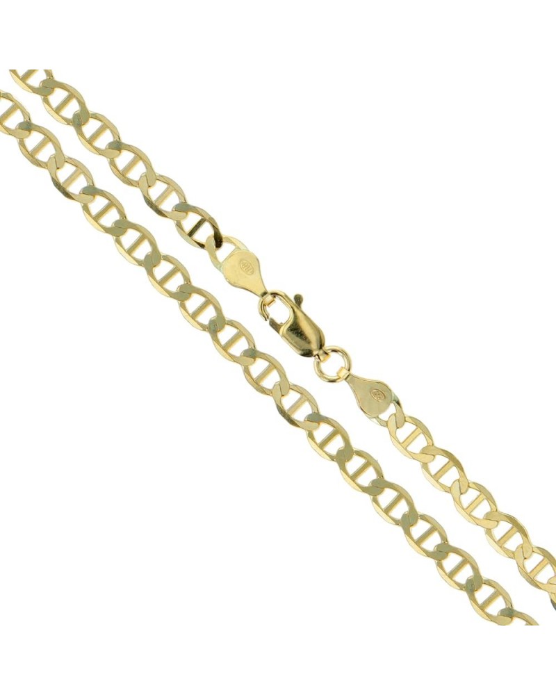 Real 10k/14k Gold Mariner Link Chain Necklace 10k 2.5mm Length 20 Inches $69.59 Necklaces