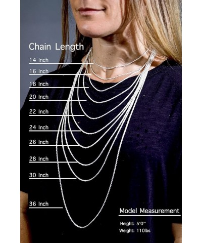 Stainless Steel Figaro Chain 4mm 5mm 5.9mm 6.9mm 9mm New Solid Link Necklace 9.0mm Length 26 Inches $7.53 Necklaces