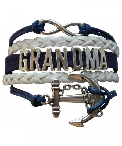 Grandma Charm Bracelet, Nautical Anchor Bracelet, Sailor Bracelet, Nautical Jewelry Grandma Jewelry, Great Grandma Gift $7.27...