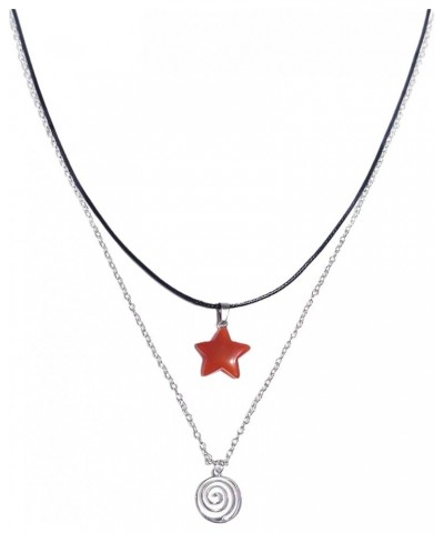 2Pcs Y2K Star Necklaces Set Gothic Star Necklace Y2K Accessories for Women Grunge Jewelry Necklace for Teen Girls Party Gift ...