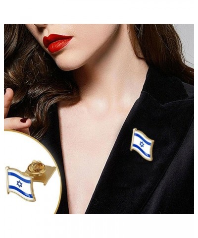 Israeli Flag Pin, Israel Flag National Lapel Pin Metal Patriotic Israel Lapel Pin Israeli Flag Pin Brooch, Pray For Israel B ...