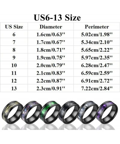 Mens Women Wedding Rings Fashion Jewelry Engagement Rings Opal Sapphire Bridal Band Promise Rings (White, 10) Blue-a 10 $5.93...