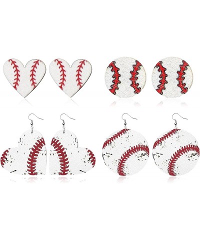 Baseball Earrings for Women Sports Earrings Baseball Lover Gifts for Girls Baseball Party Favors Holiday Party Game Day Jewel...